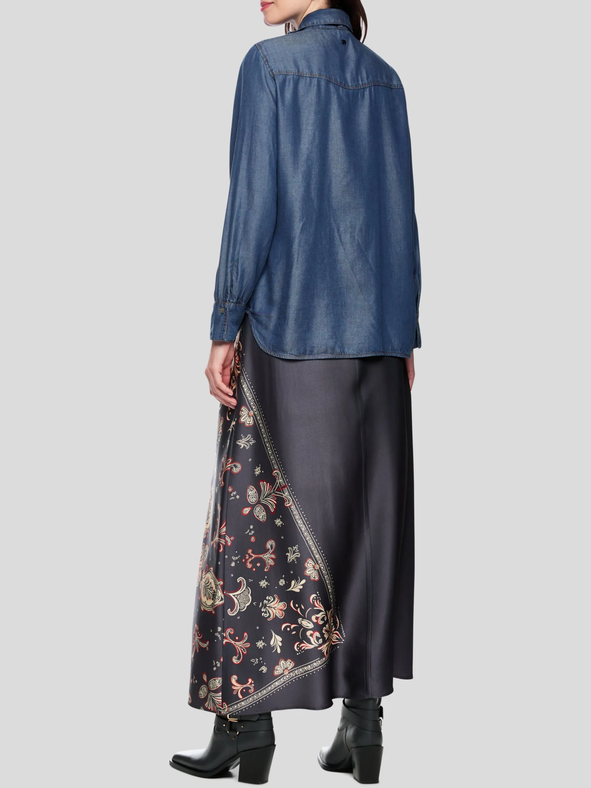 Marc Cain Damen Bluse in blau