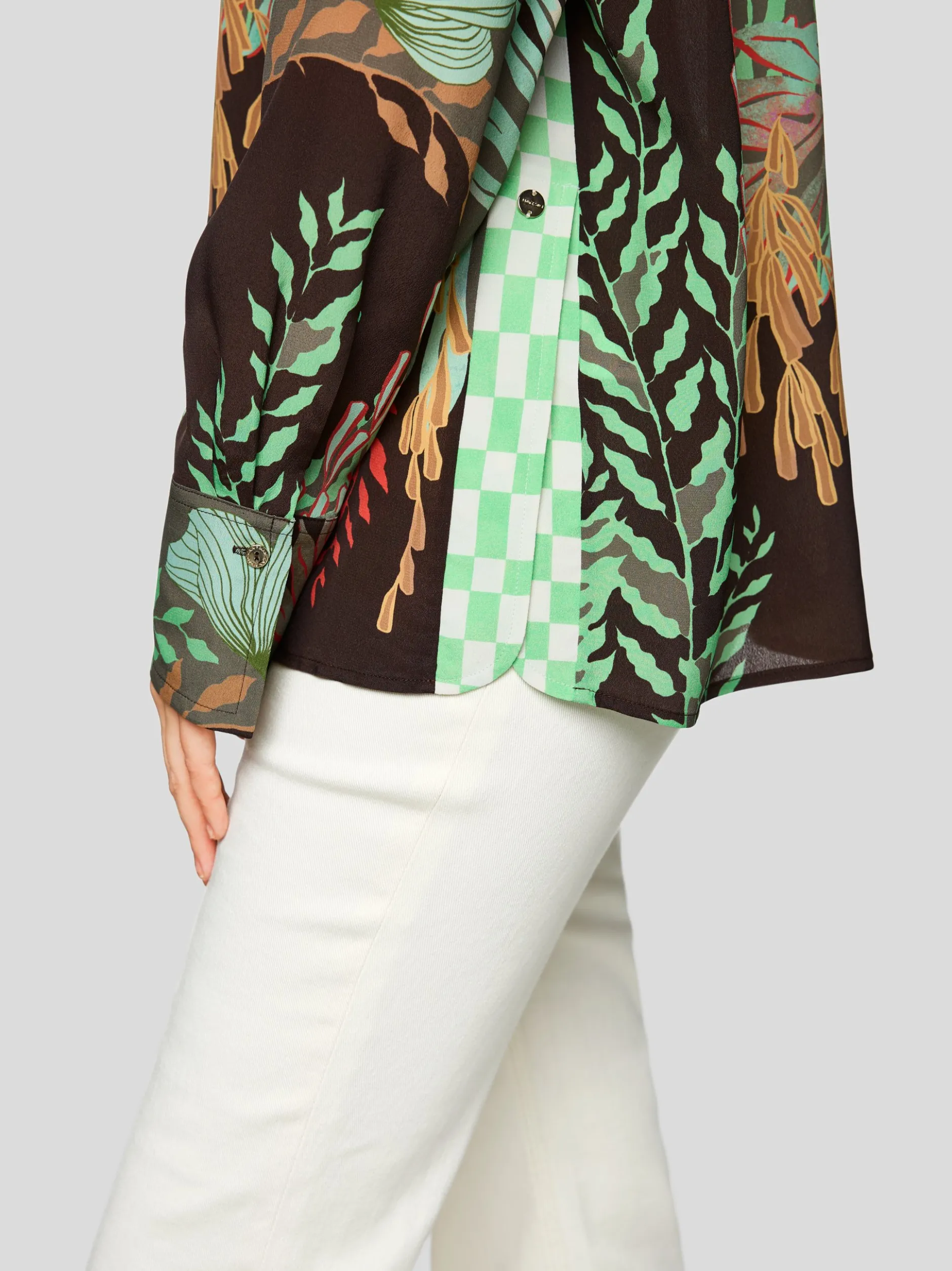 Marc Cain Damen Bluse in braun