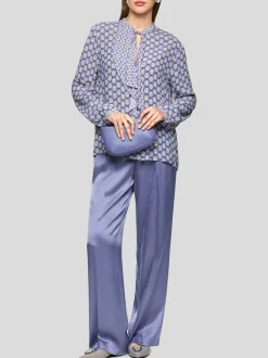 Marc Cain Damen Bluse in lila