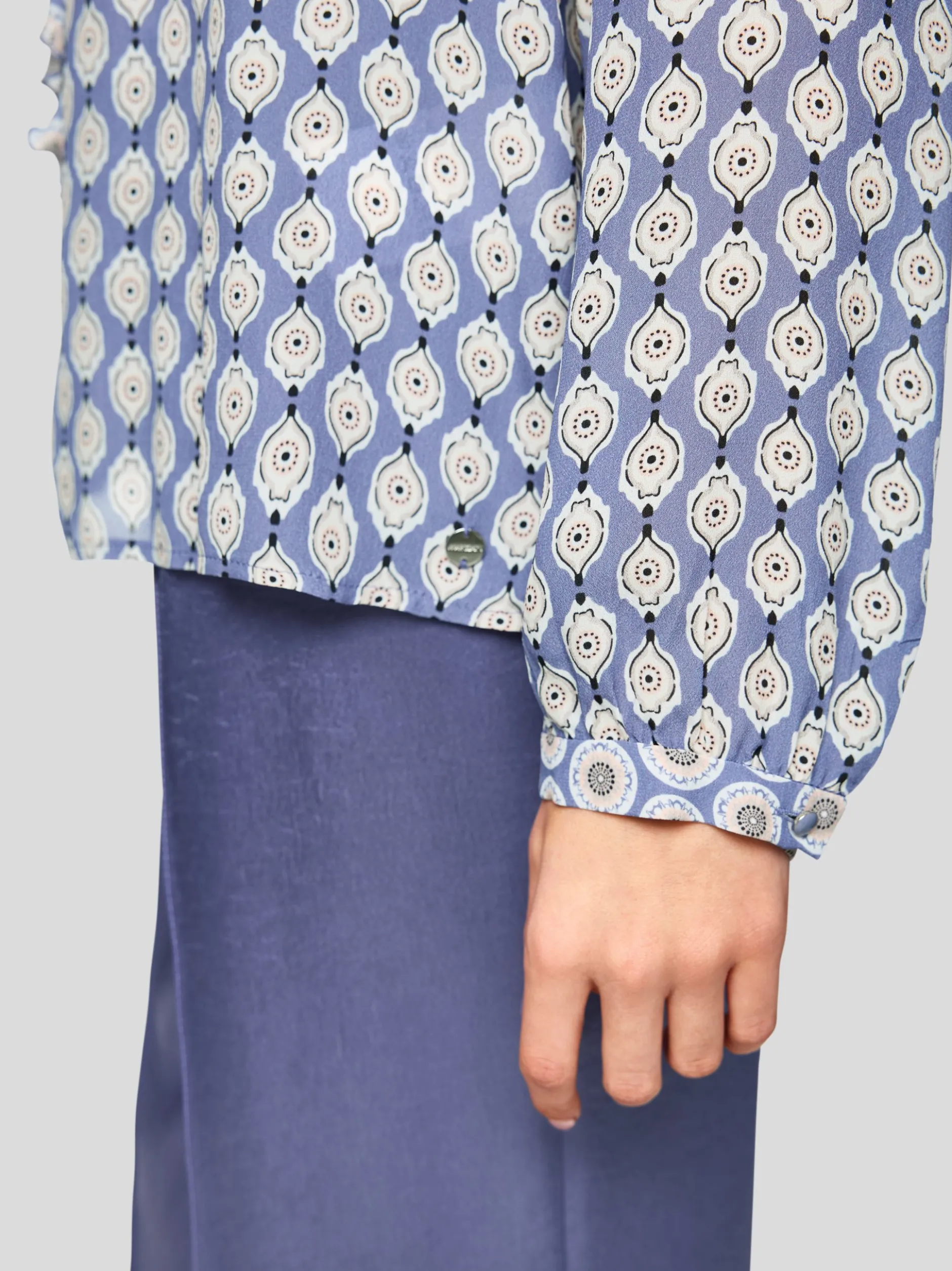 Marc Cain Damen Bluse in lila