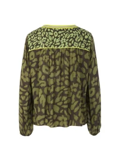 Marc Cain Damen Bluse in oliv