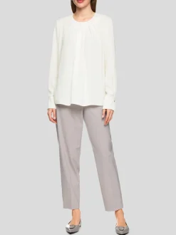Marc Cain Damen Bluse in weiß
