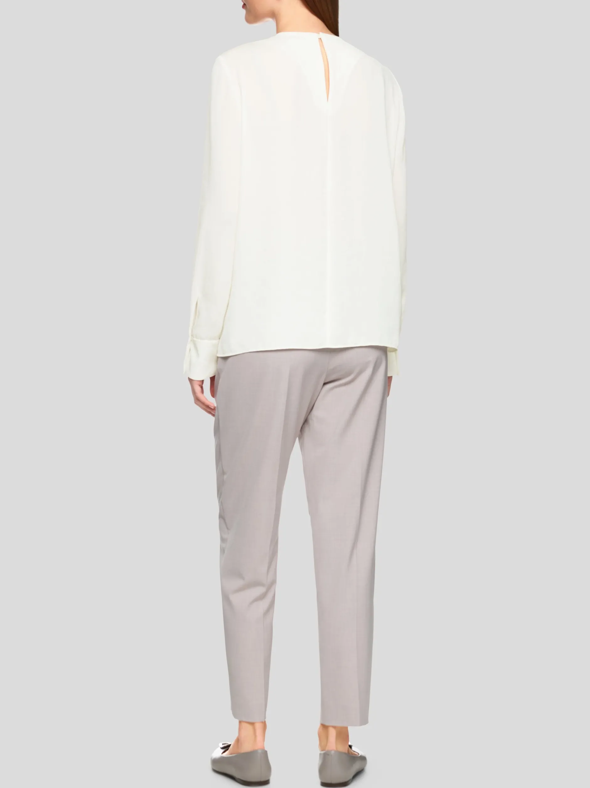 Marc Cain Damen Bluse in weiß