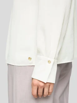 Marc Cain Damen Bluse in weiß