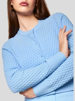 Marc Cain Damen Cardigan in blau