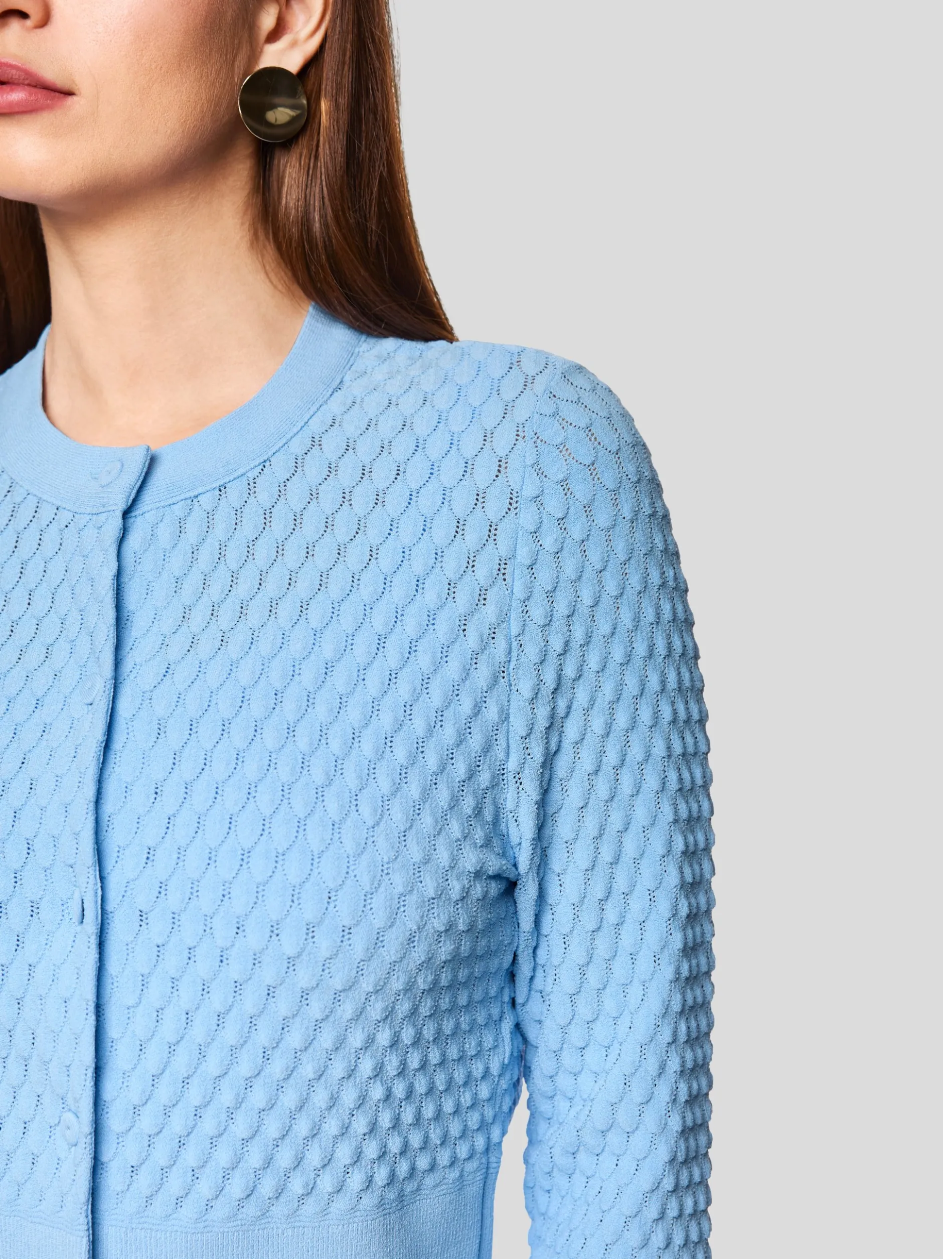 Marc Cain Damen Cardigan in blau