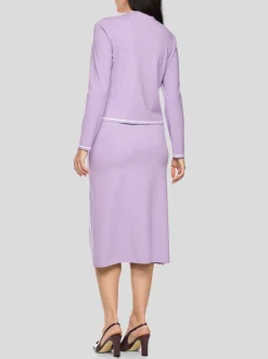 Marc Cain Damen Cardigan in lila