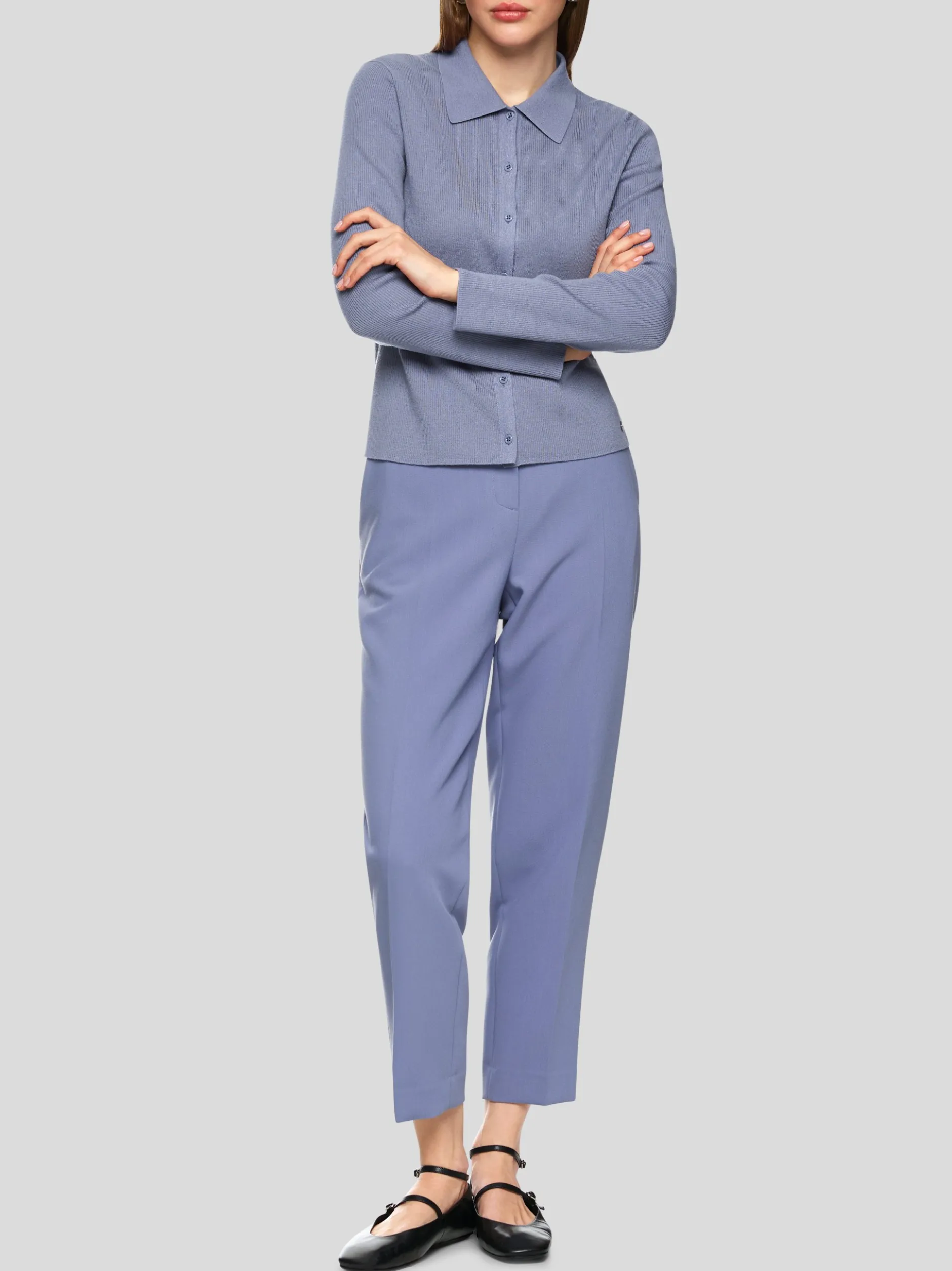 Marc Cain Damen Cardigan in lila