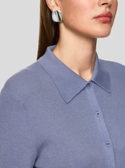 Marc Cain Damen Cardigan in lila