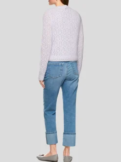 Marc Cain Damen Cardigan in lila