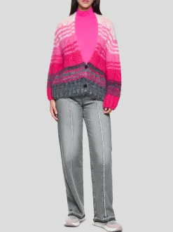 Marc Cain Damen Cardigan in rosa