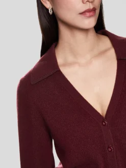 Marc Cain Damen Cardigan in rot
