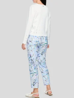 Marc Cain Damen Cardigan in weiß
