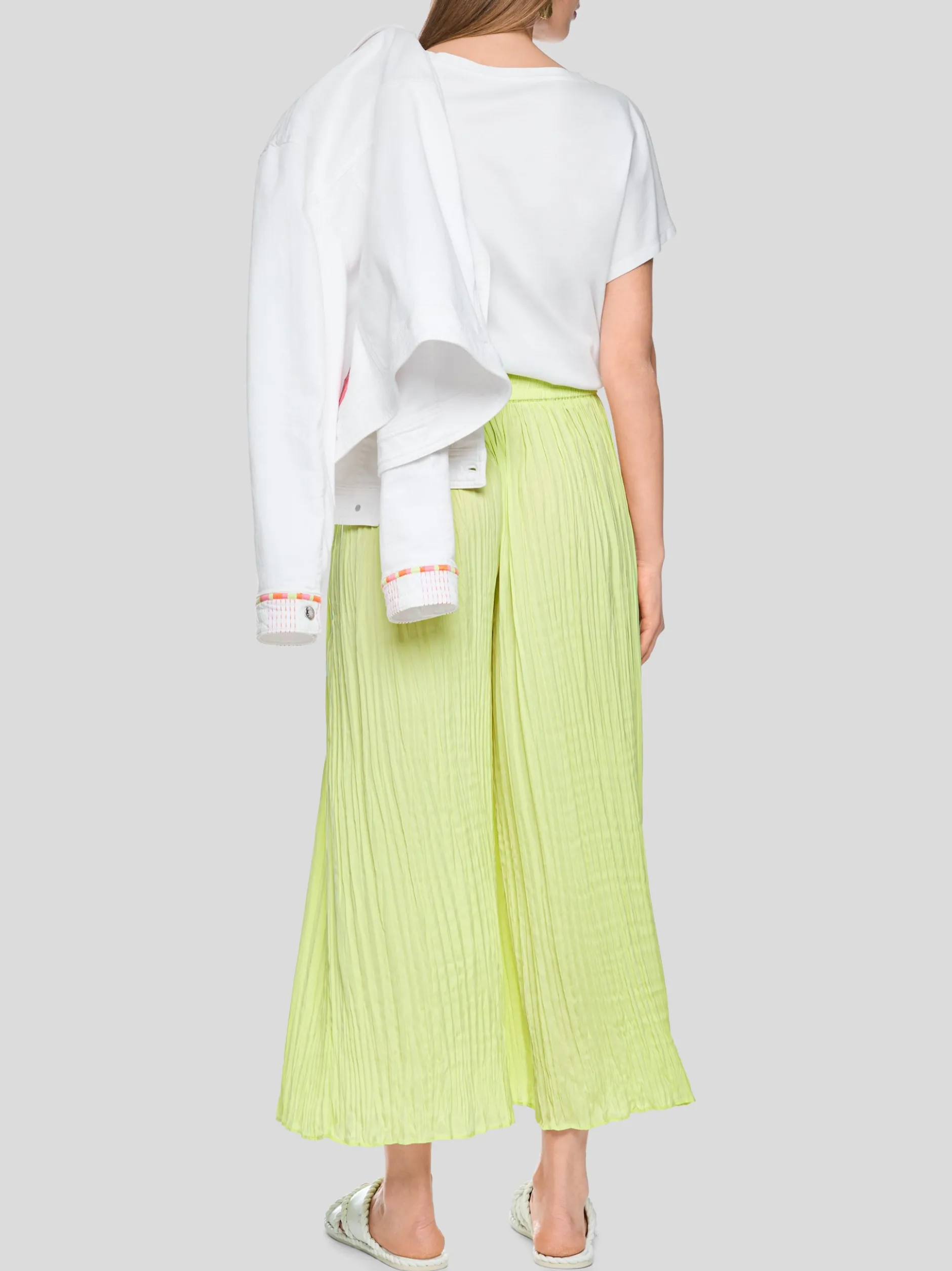 Marc Cain Damen Hose - WOLIN in limone