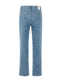 Marc Cain Damen Jeans - ROHA in blau