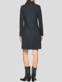 Marc Cain Damen Kleid in anthrazit