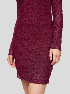 Marc Cain Damen Kleid in bordeaux
