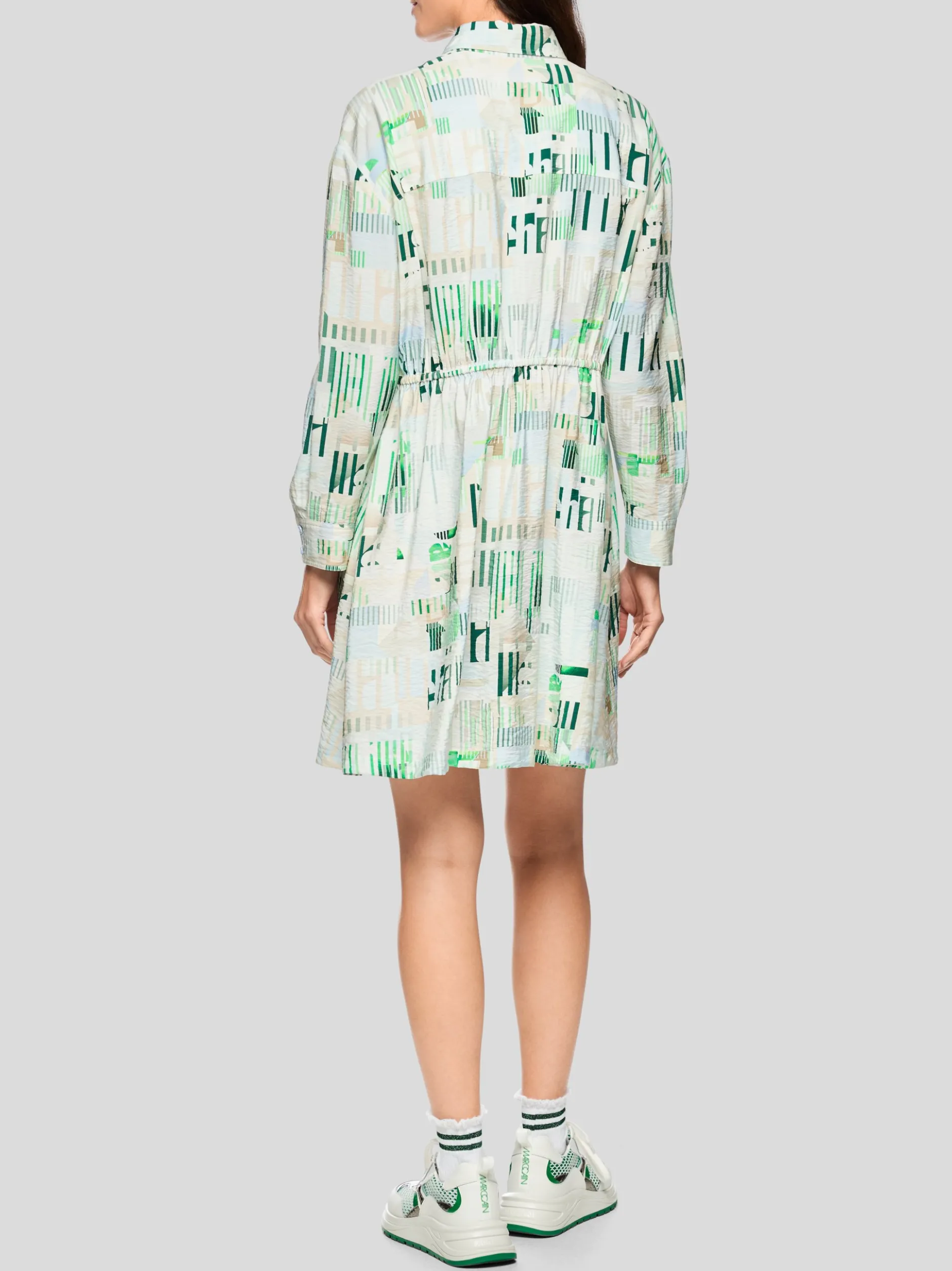 Marc Cain Damen Kleid in hellblau