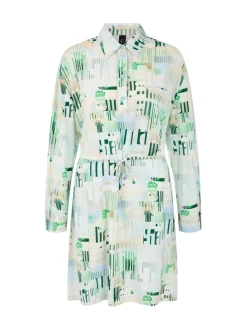 Marc Cain Damen Kleid in hellblau
