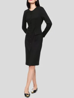 Marc Cain Damen Kleid in schwarz