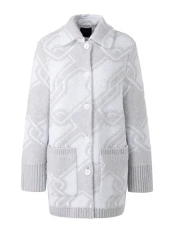 Marc Cain Damen Mantel in grau