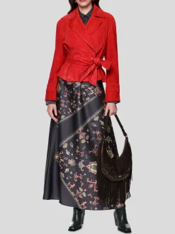 Marc Cain Damen Outdoor-Jacke in rot