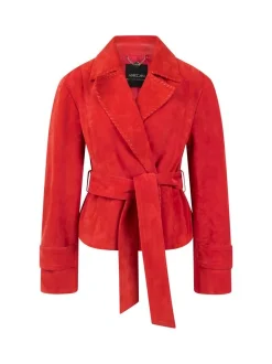 Marc Cain Damen Outdoor-Jacke in rot
