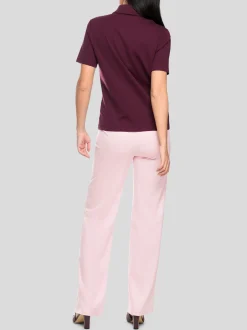 Marc Cain Damen Poloshirt in bordeaux