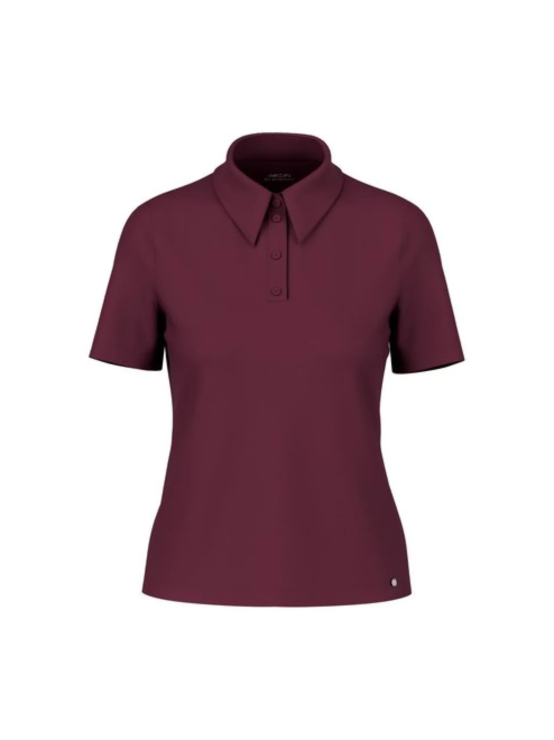 Marc Cain Damen Poloshirt in bordeaux