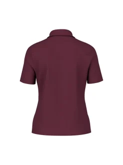 Marc Cain Damen Poloshirt in bordeaux