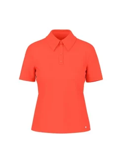 Marc Cain Damen Poloshirt in orange