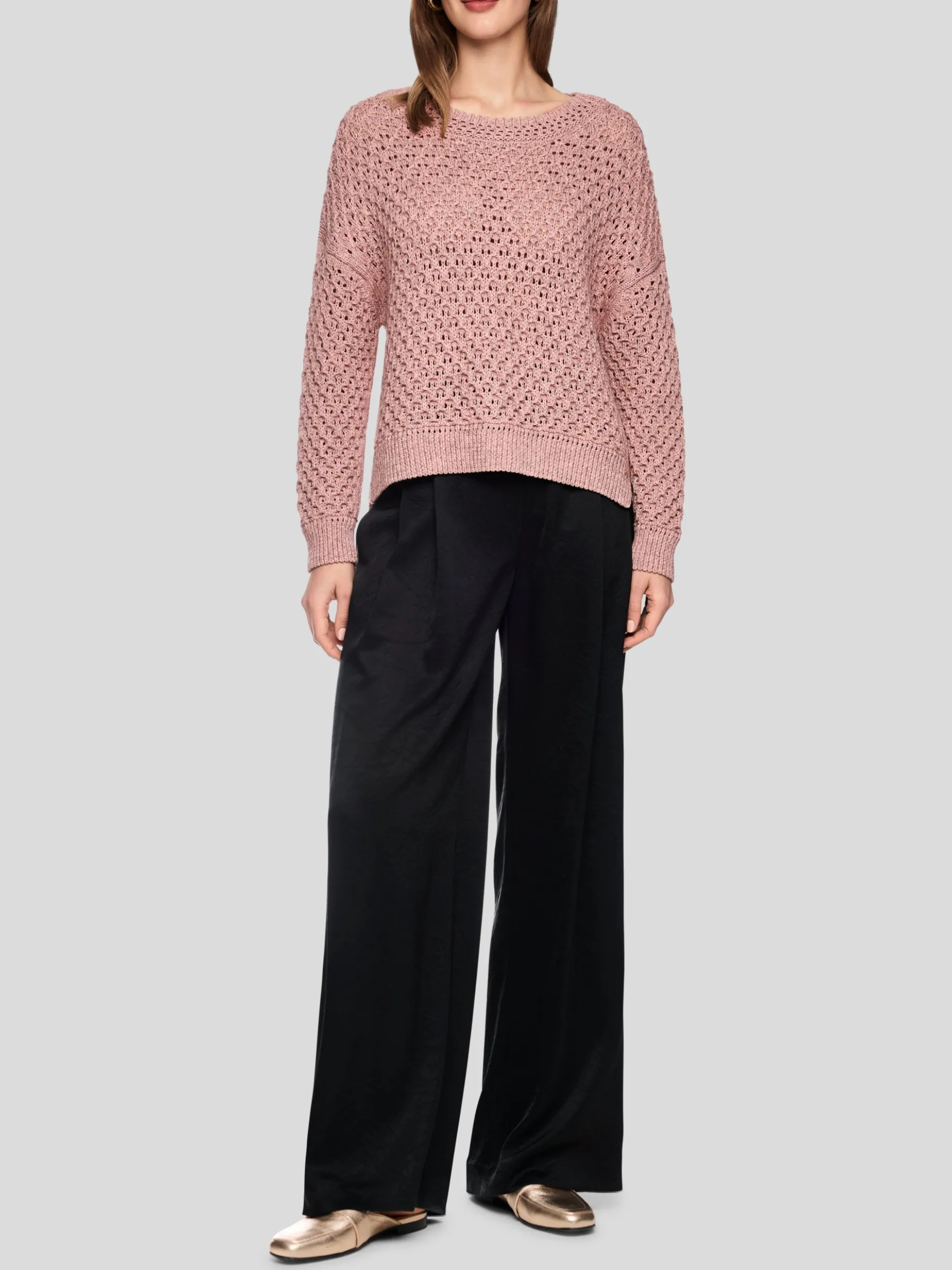 Marc Cain Damen Pullover in altrosa