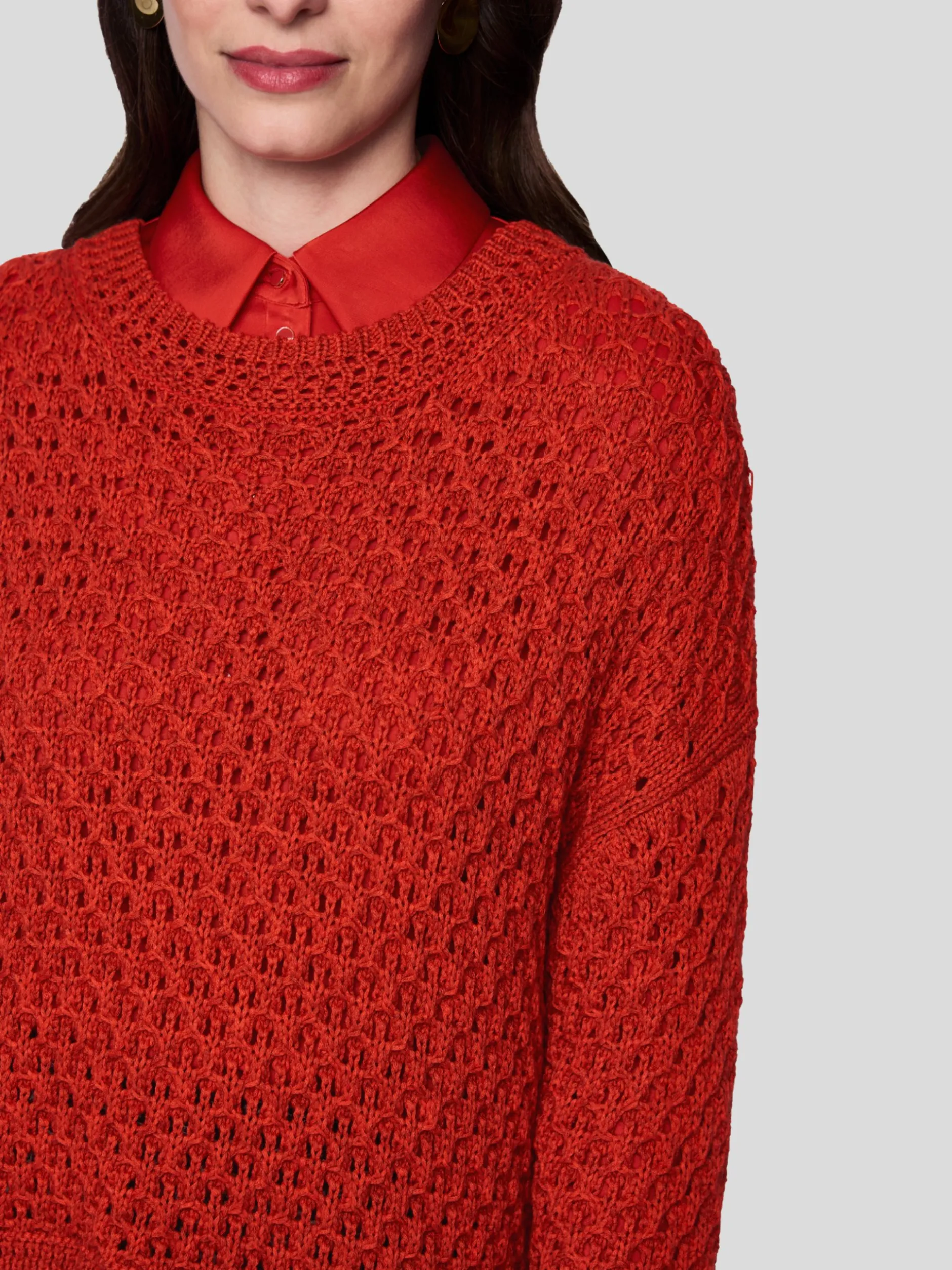 Marc Cain Damen Pullover in rot