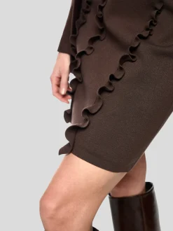 Marc Cain Damen Rock in braun