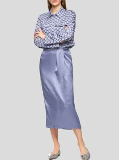Marc Cain Damen Rock in lila