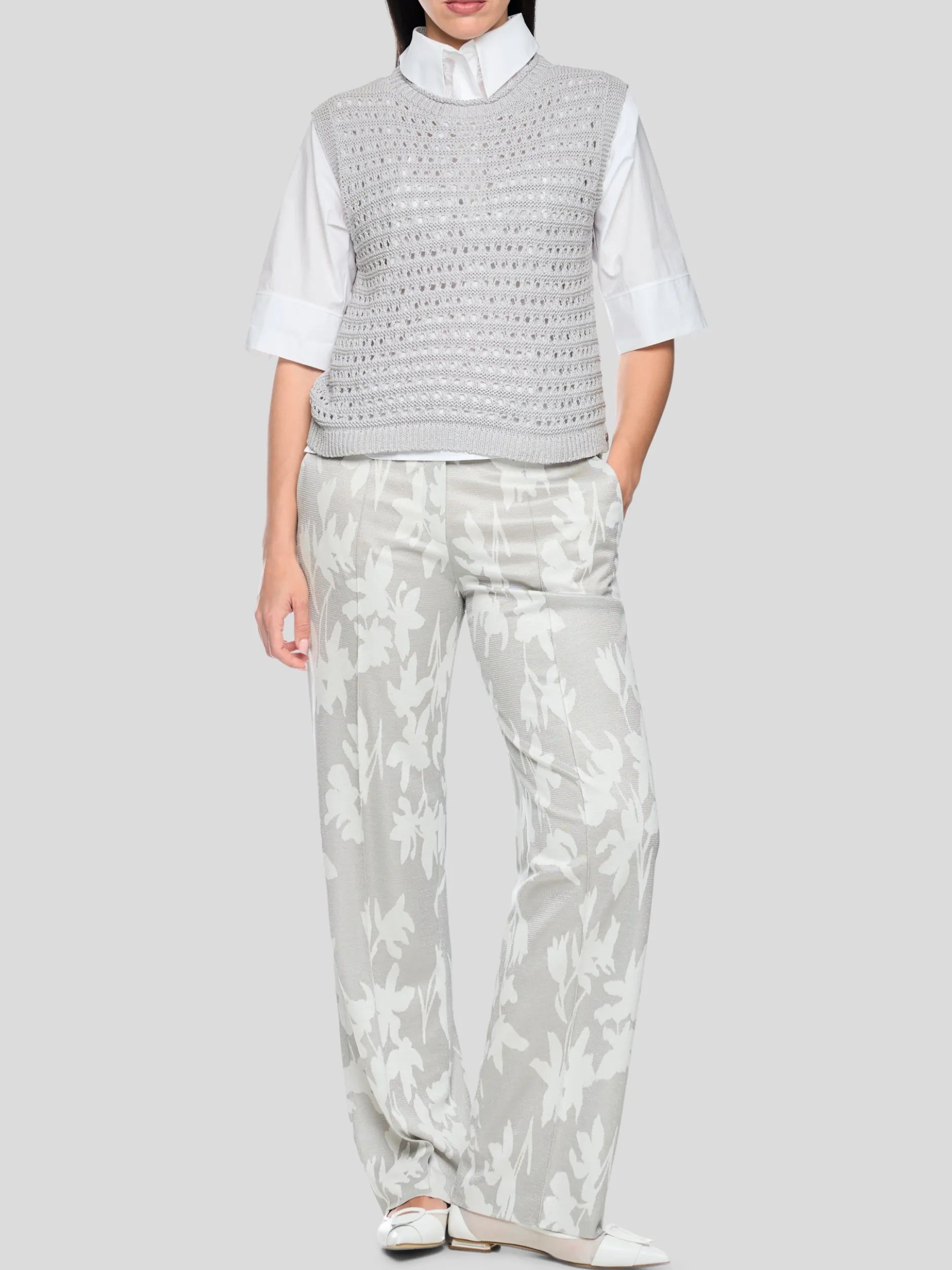Marc Cain Damen Top in grau