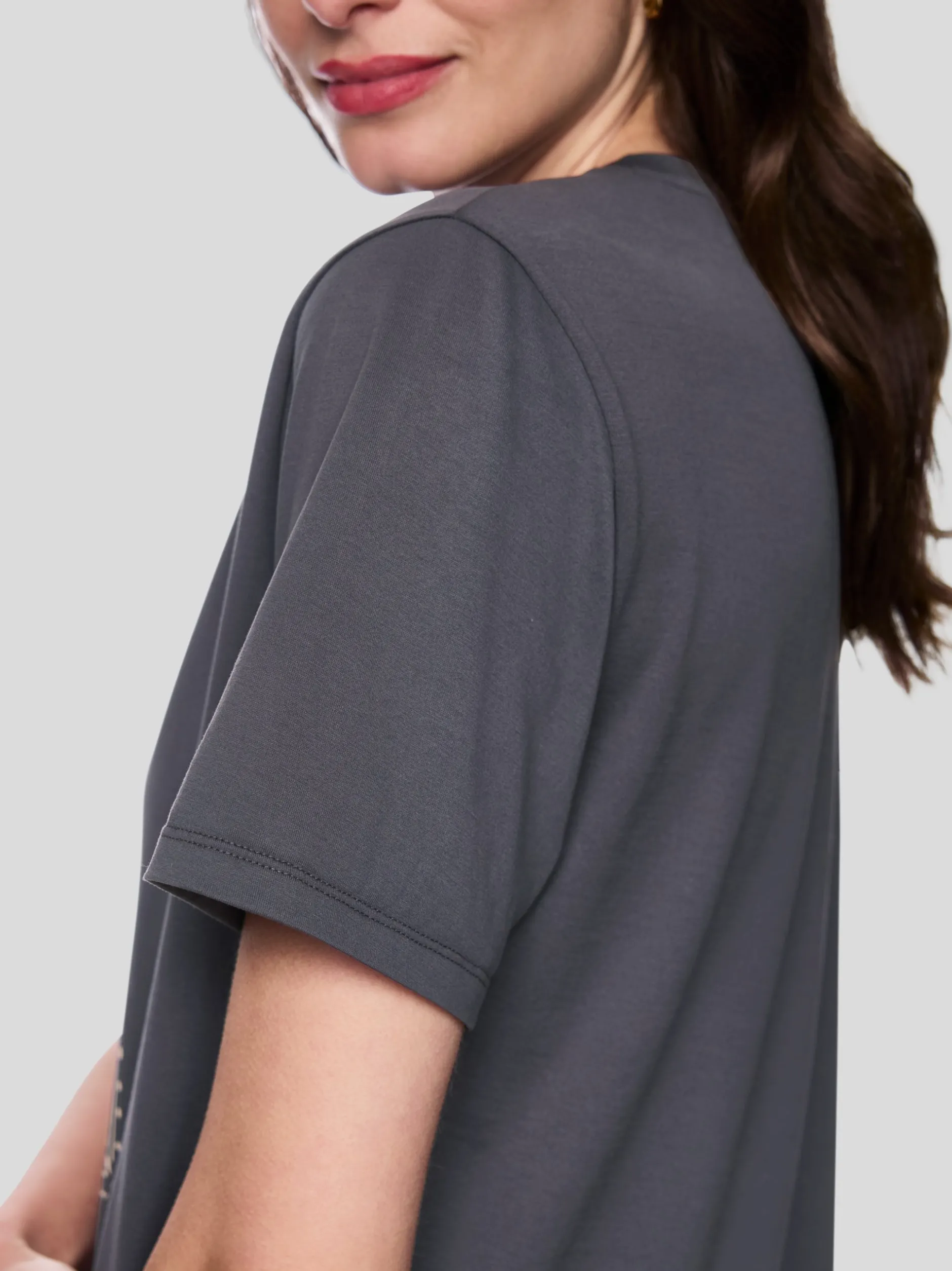 Marc Cain Damen T-Shirt in grau