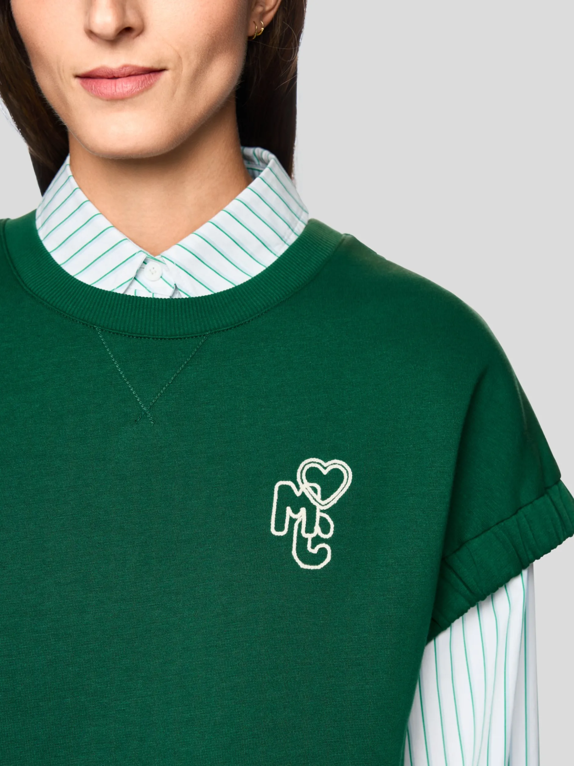 Marc Cain Damen T-Shirt in grün