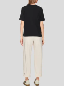 Marc Cain Damen T-Shirt in schwarz