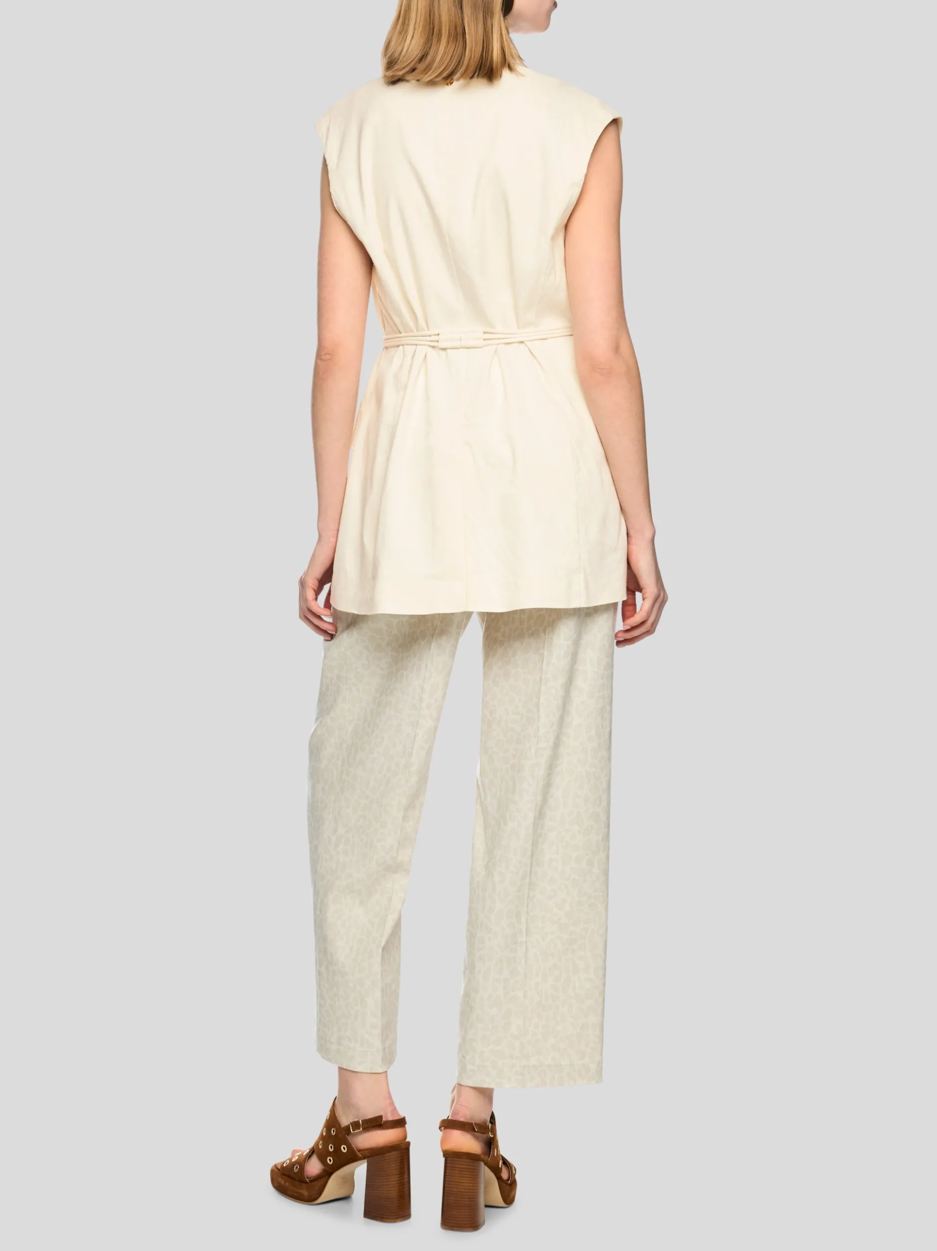 Marc Cain Damen Weste in beige