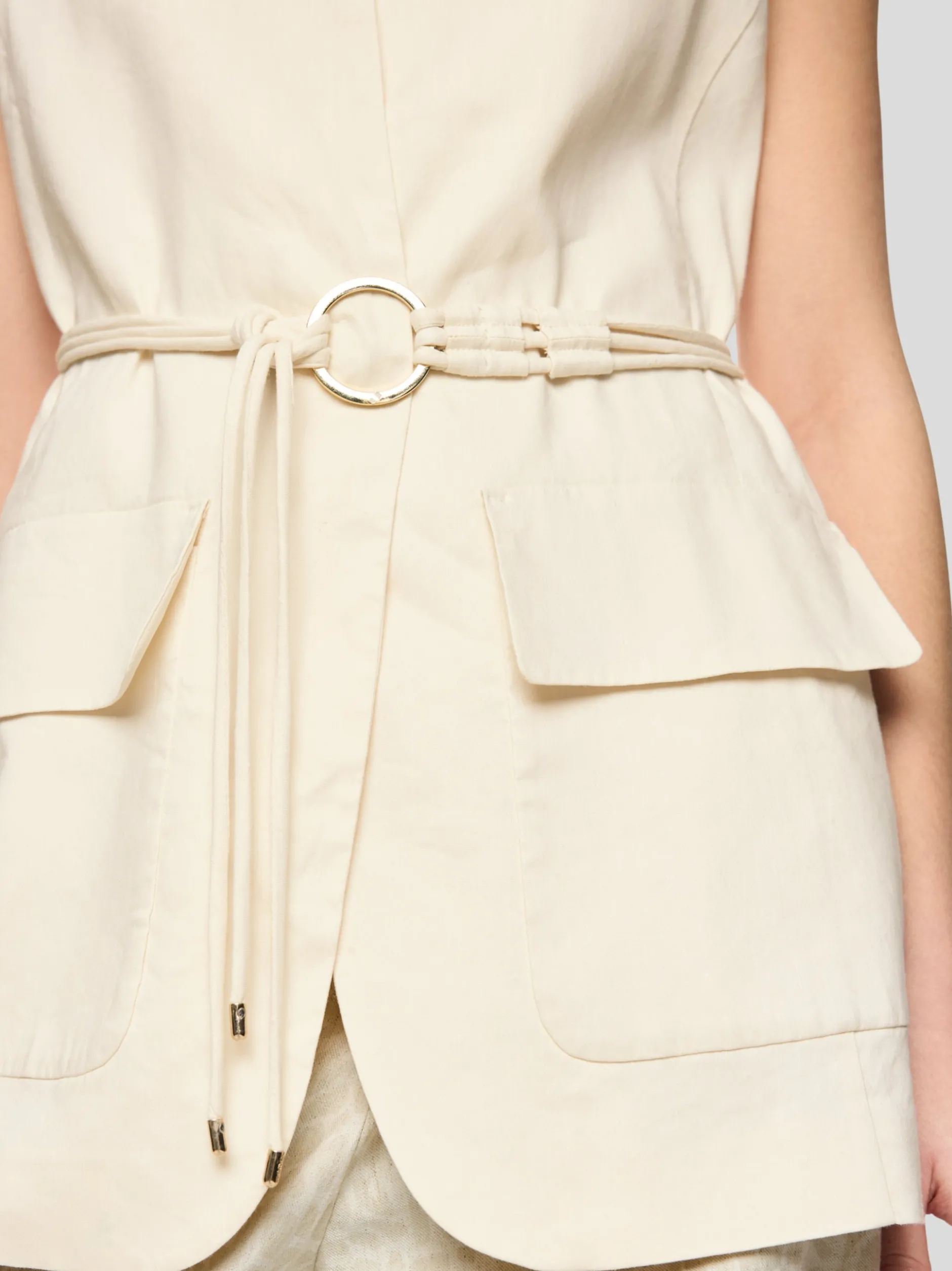 Marc Cain Damen Weste in beige