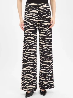 Marc Cain Sports Damen Hose in schwarz beige