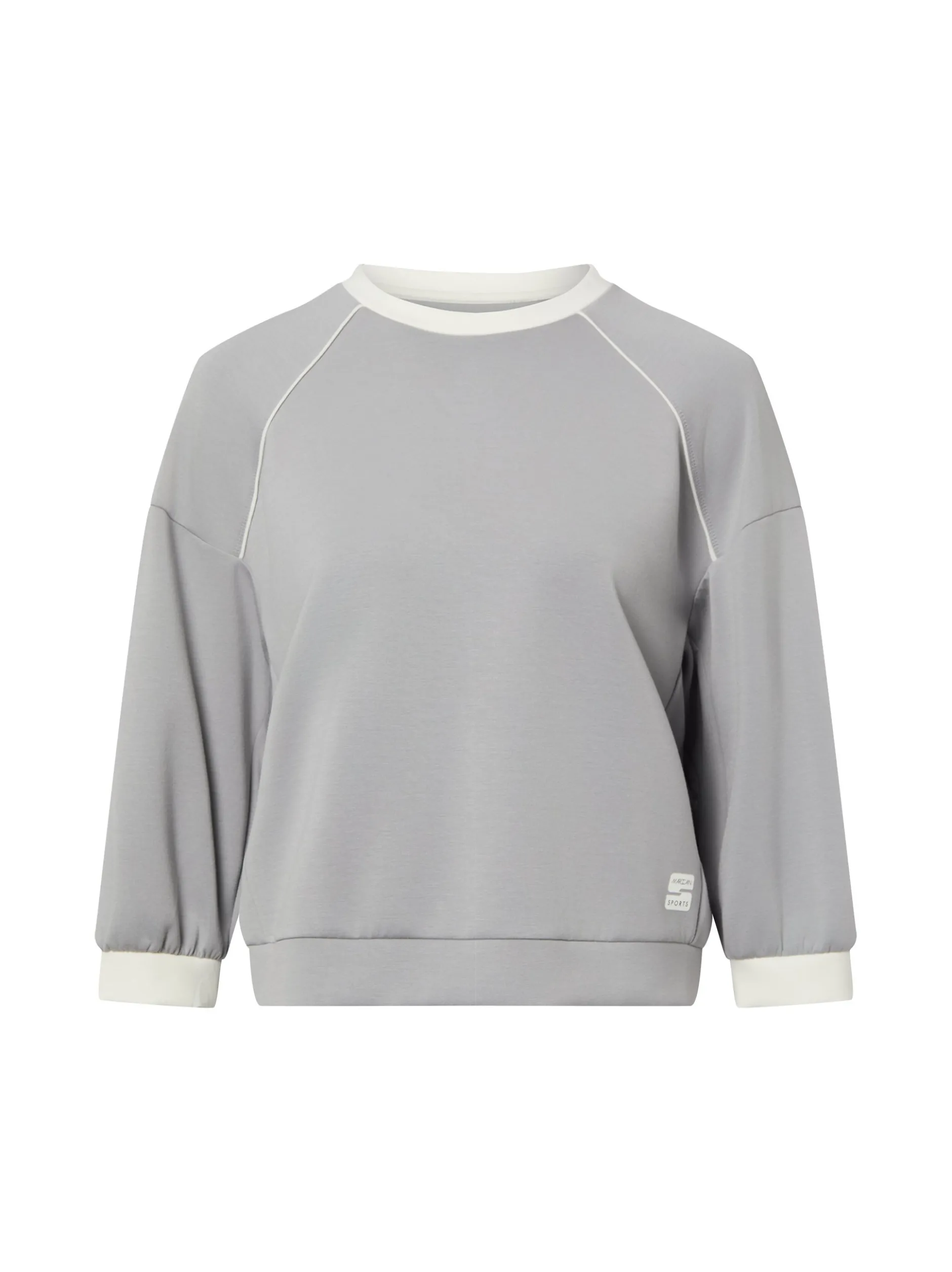 Marc Cain Sports Damen Langarmshirt in hellgrau