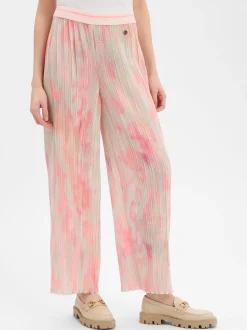 Marc Cain Sports Damen Stoffhose in mehrfarbig rosa