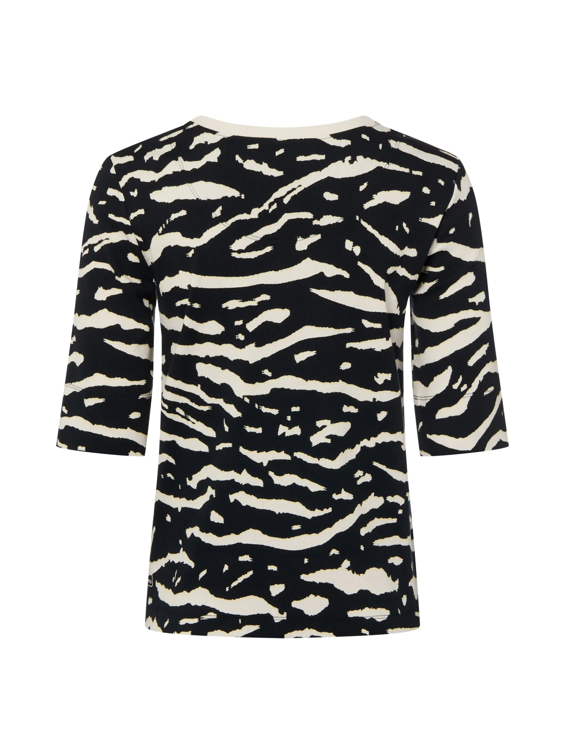 Marc Cain Sports Damen T-Shirt in schwarz weiß