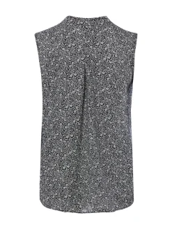 Marc O'Polo Damen Blusentop in schwarz weiß