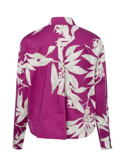 Marc O'Polo Damen Hemdbluse in himbeer lind