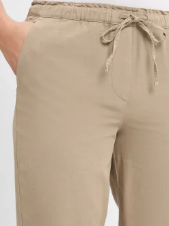Marc O'Polo Damen Hose mit Leinenanteil in beige