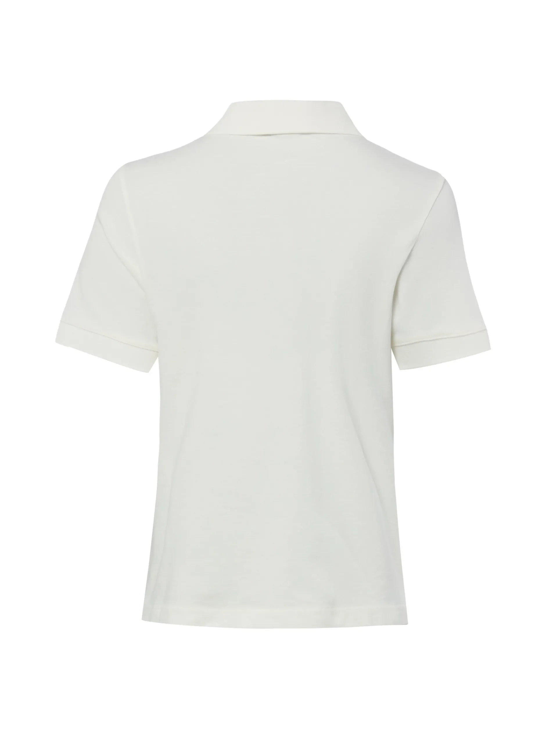 Marc O'Polo Damen Poloshirt in ecru - Ärmel: kurzarm