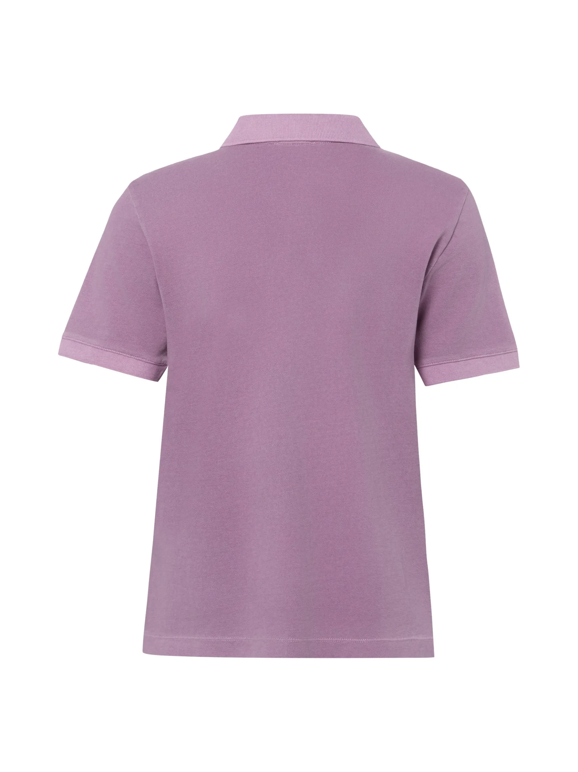 Marc O'Polo Damen Poloshirt in flieder - Ärmel: kurzarm